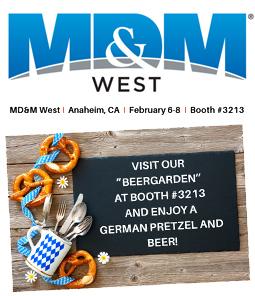COME AND VISIT ADMEDES AT THE MD&M WEST!